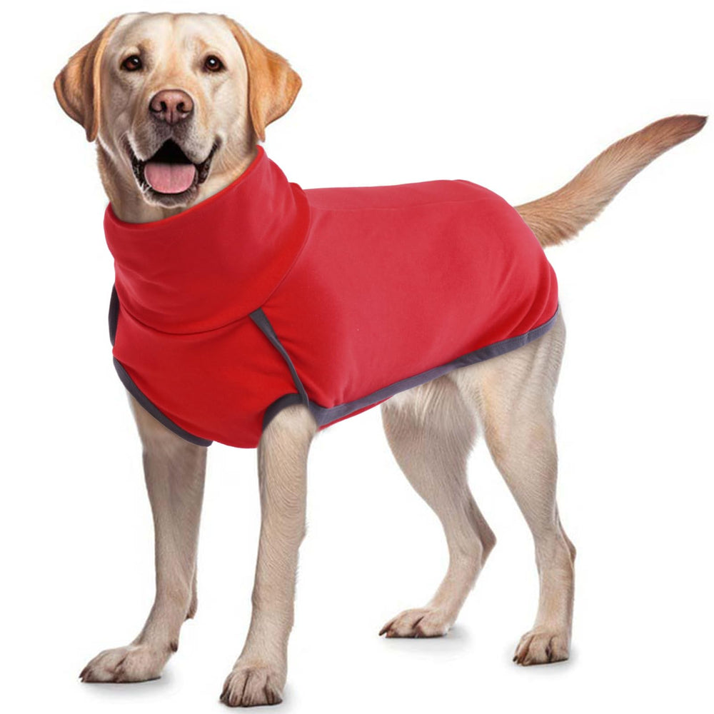 ROZKITCH dog winter coat soft-pullover provides cozy warmth on cold days
