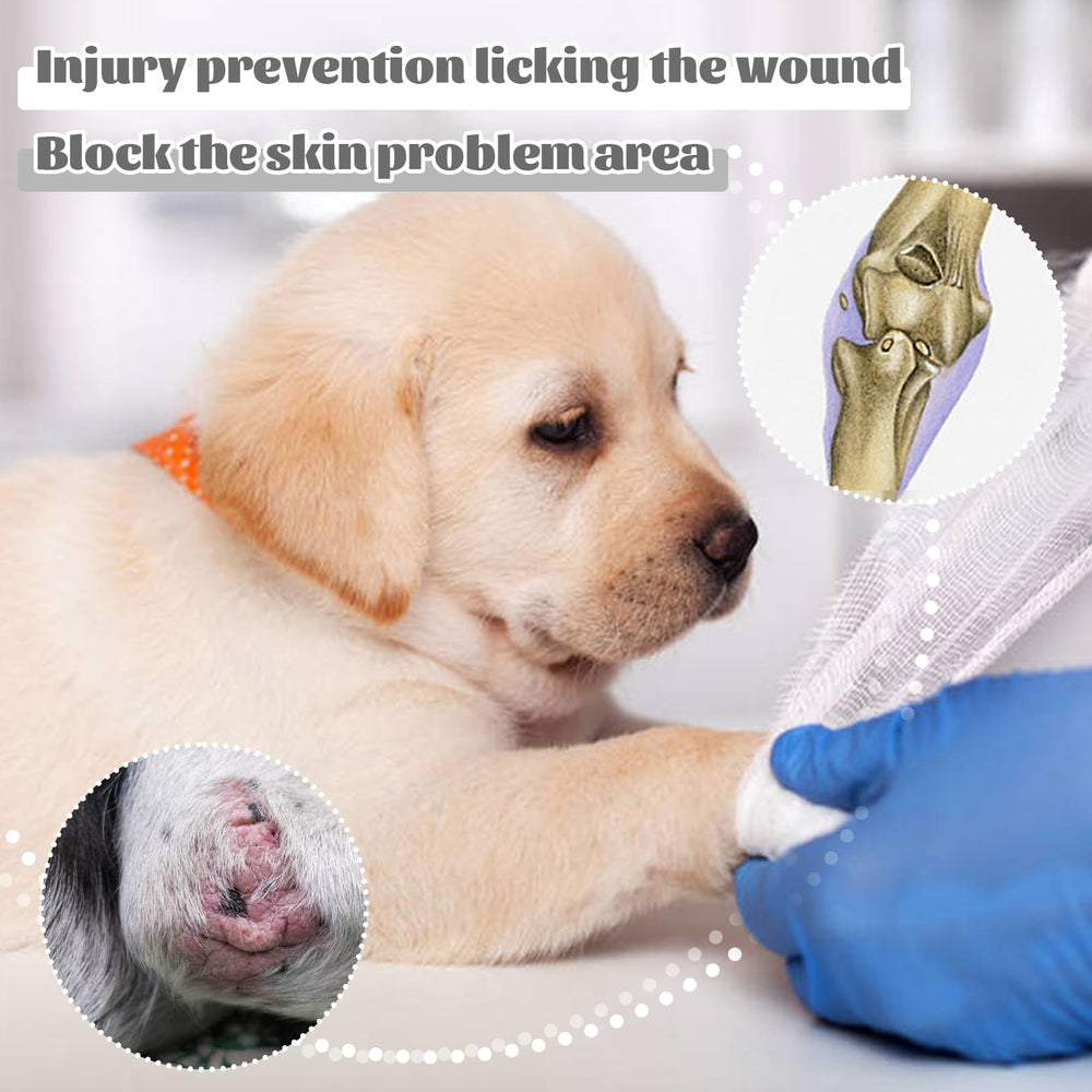 ROZKITCH breathable material keeps dogs comfortable during recovery.