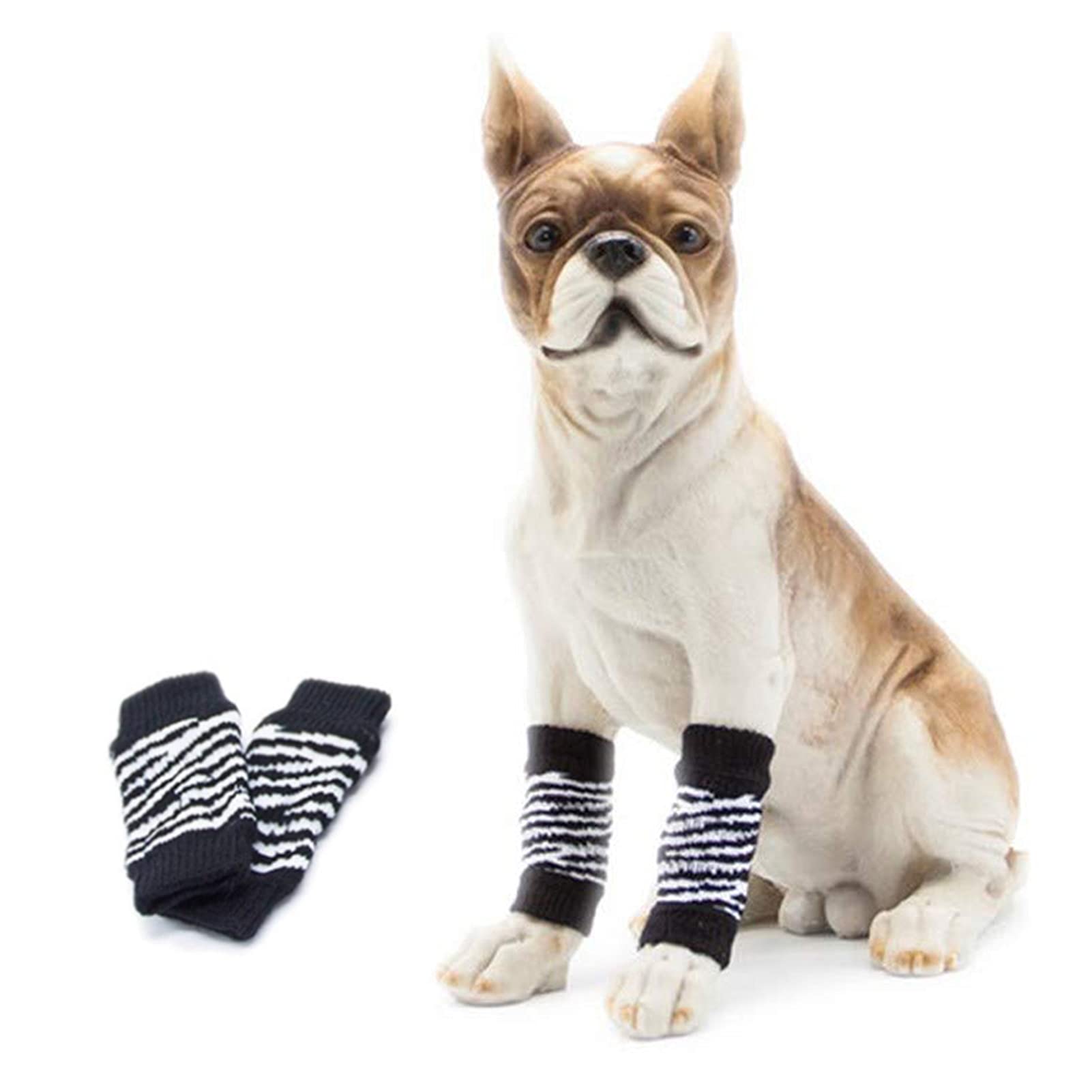 ROZKITCH elbow pads pack with size guide to ensure proper fit for small breeds