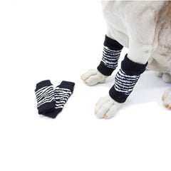 ROZKITCH elbow pads pack front view showing protective knit coverage for small dogs