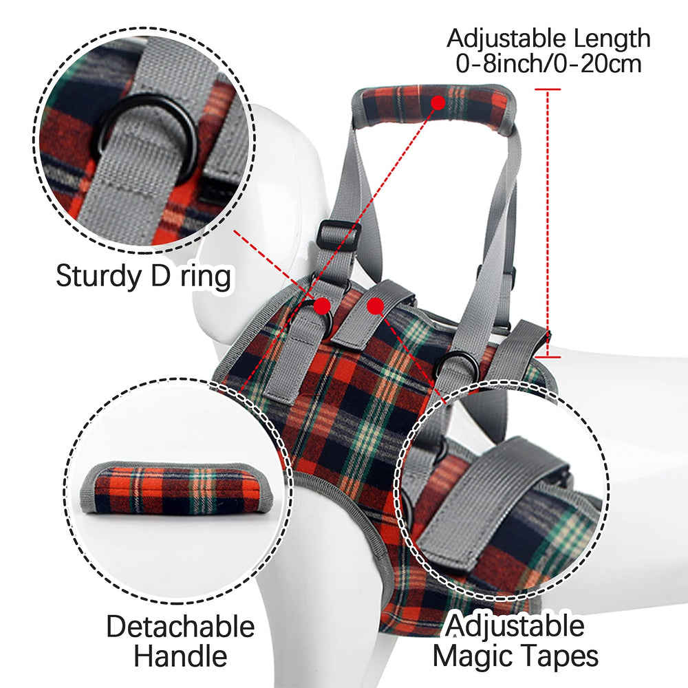 ROZKITCH grid pet chest support closeup emphasizes breathable mesh for comfort