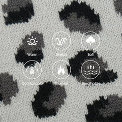 ROZKITCH knitted turtleneck dog sweater grey side view indicating snug fit