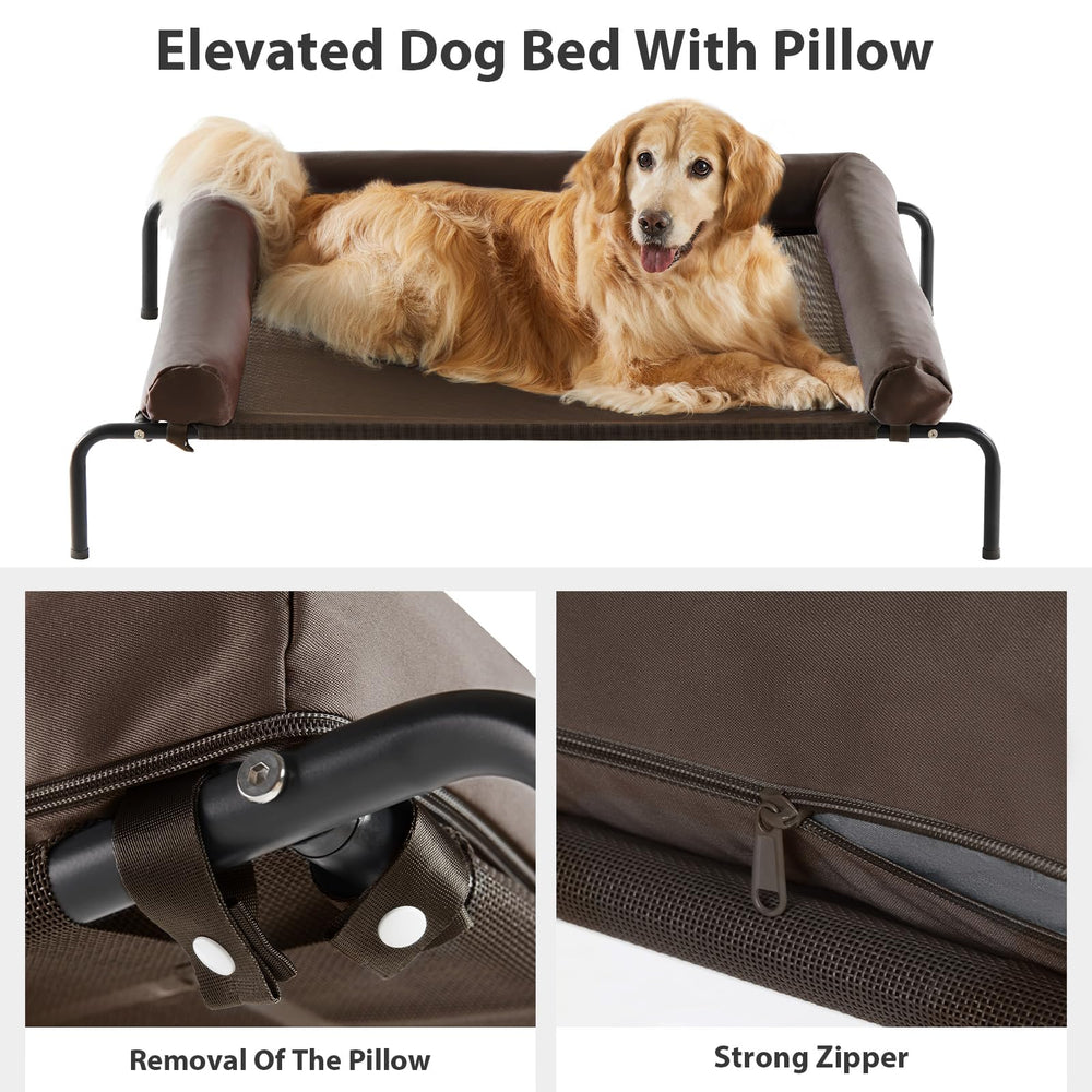 RRPETHOME breathable mesh promotes airflow to keep pets cool outdoors.