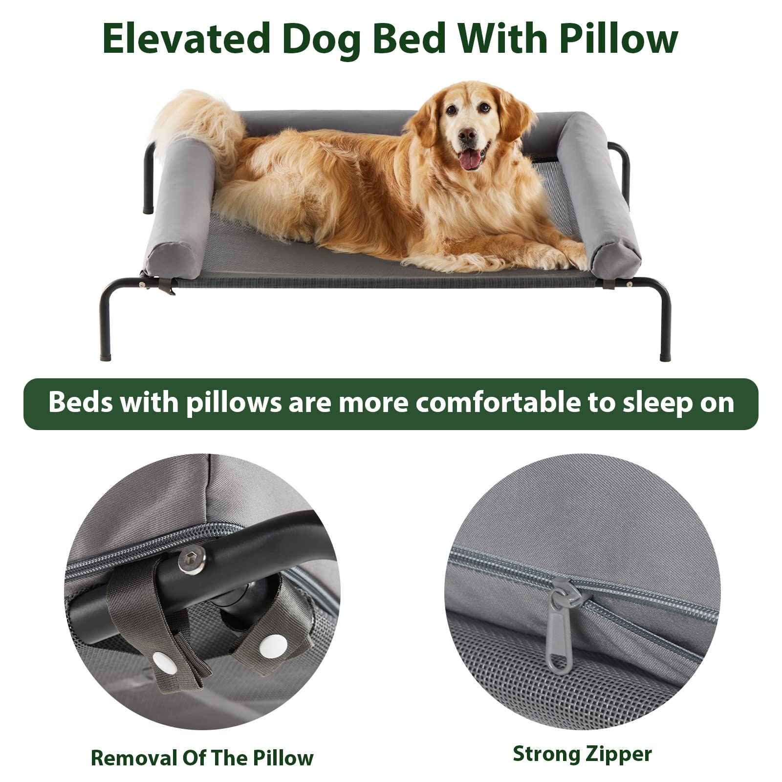 RRPETHOME weather-resistant design stands up to backyard adventures.