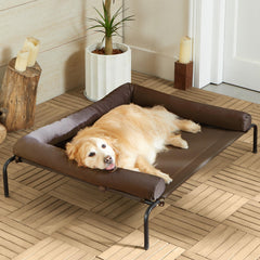 RRPETHOME cooling elevated dog bed with mesh for breathable comfort