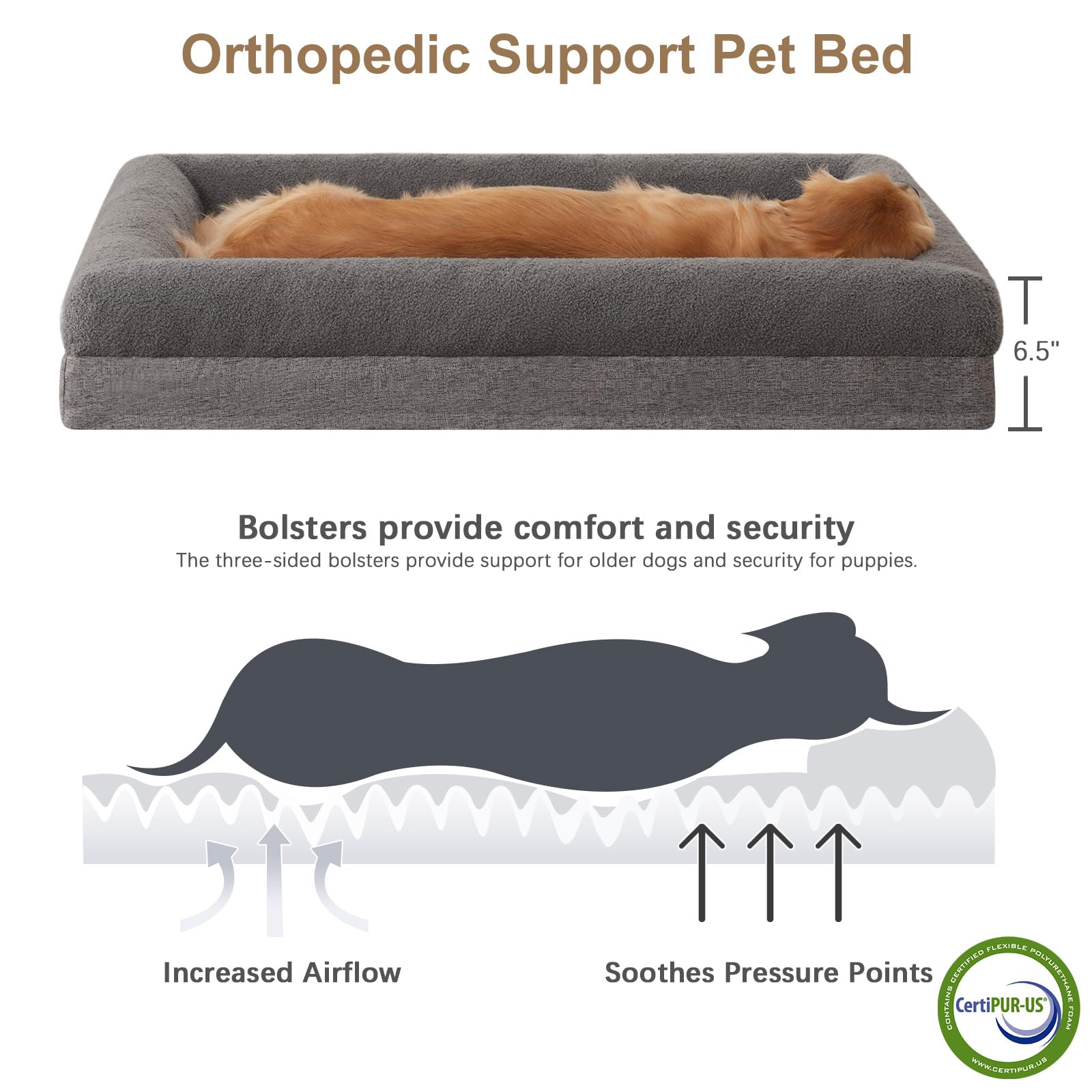 RRPETHOME large bed removable cover unzip for easy washing.
