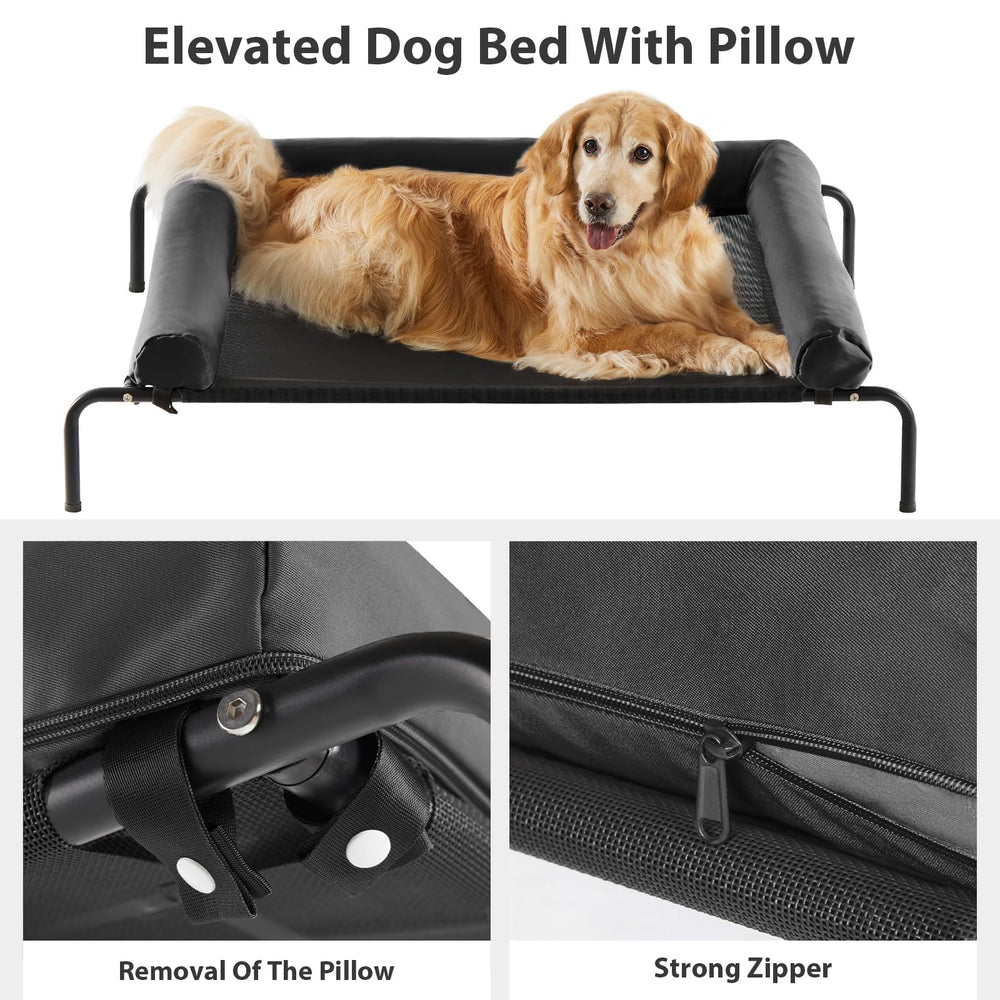 RRPETHOME durable Teslin mesh bed resists scratching for lasting use.
