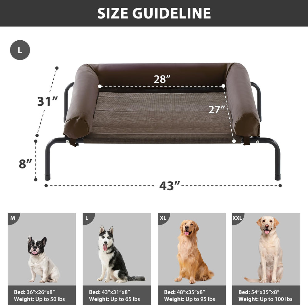 RRPETHOME dog bed pillow with removable U-shaped design for easy cleaning.