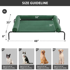 RRPETHOME bed with U-shaped pillow close-up shows supportive rim for neck comfort.