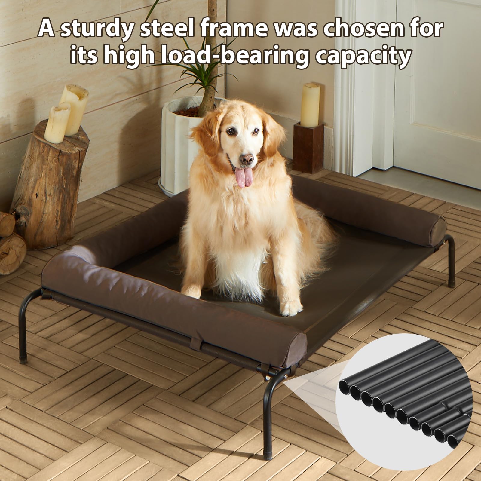 RRPETHOME Teslin mesh promotes airflow and quick drainage