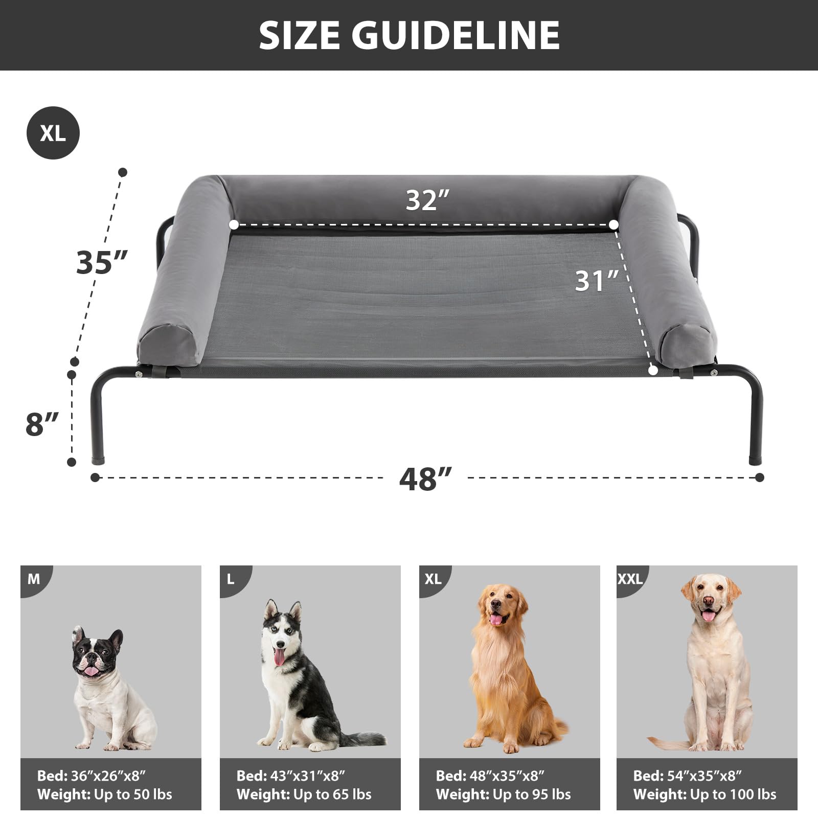 RRPETHOME u-shaped-pillow-dog-bed highlights comfortable head and neck support.