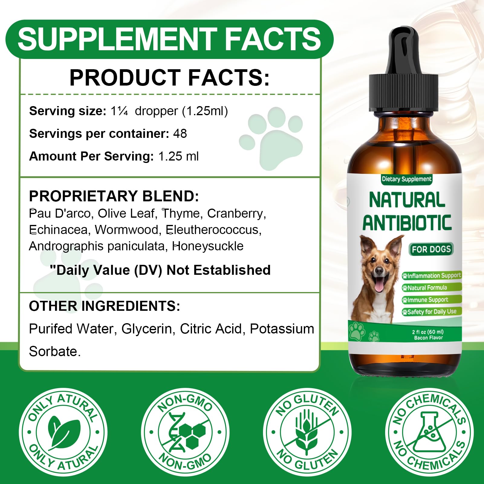 RUAKPL dog antibiotics dosing-mixing demonstrates easy addition to meals.