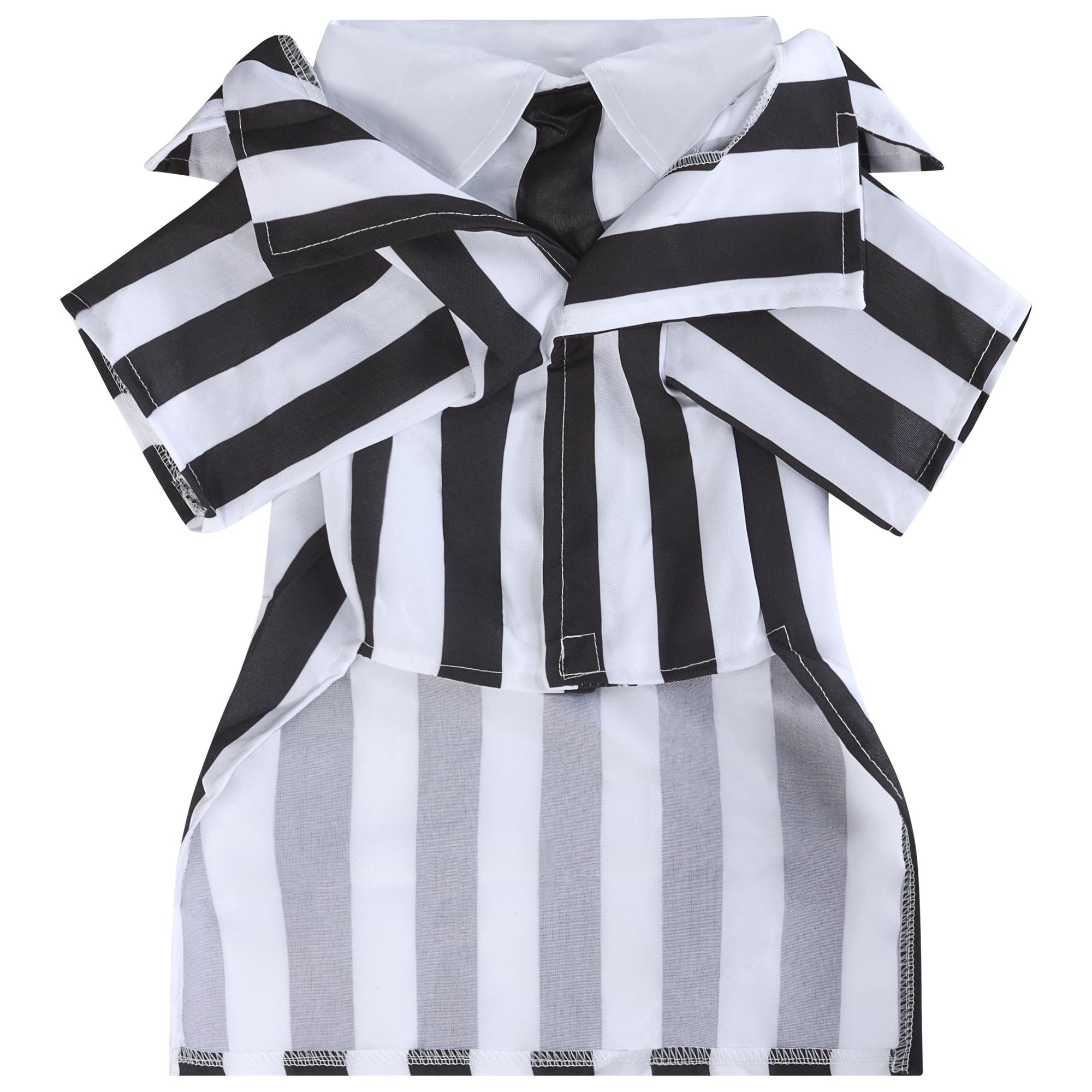 Rubies Beetlejuice costume packaging highlights licensed design for easy gifting.