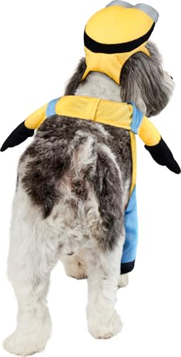 Rubies Despicable Me Minion Bob plush arms enhance the walking illusion for playful moments.