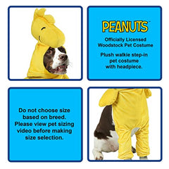 Rubies Woodstock walkie costume jumpsuit offers lightweight comfort for medium pets.