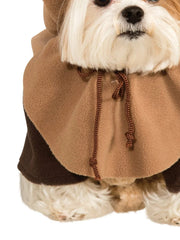 Rubie's Star Wars Ewok on a small dog ready for parade or party.