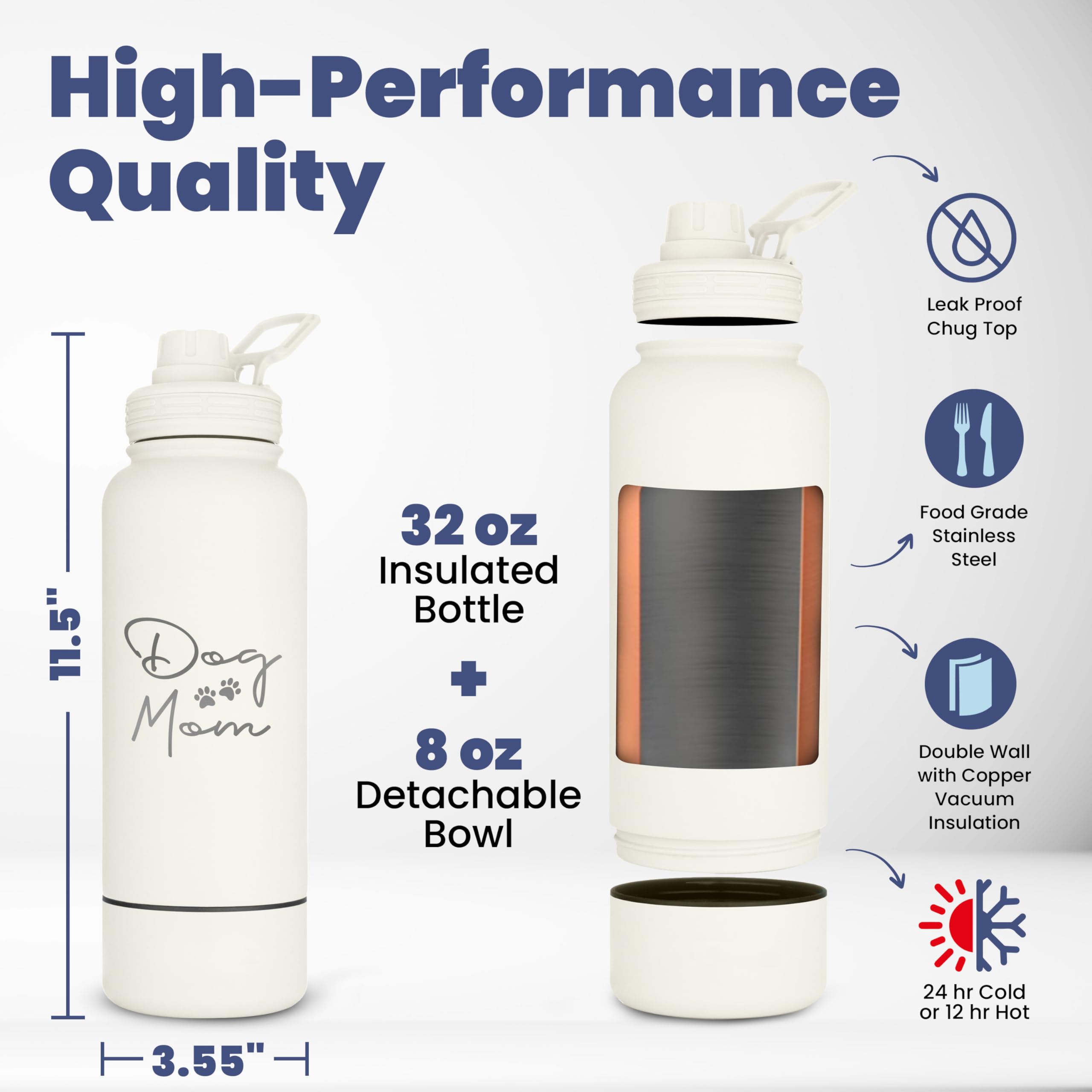 Rubyloo bottle fits car cup holders for easy travel