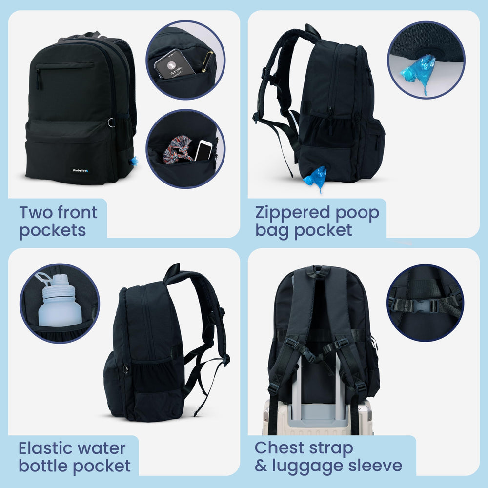 Rubyloo odor-resistant lining helps keep the bag fresh between trips.
