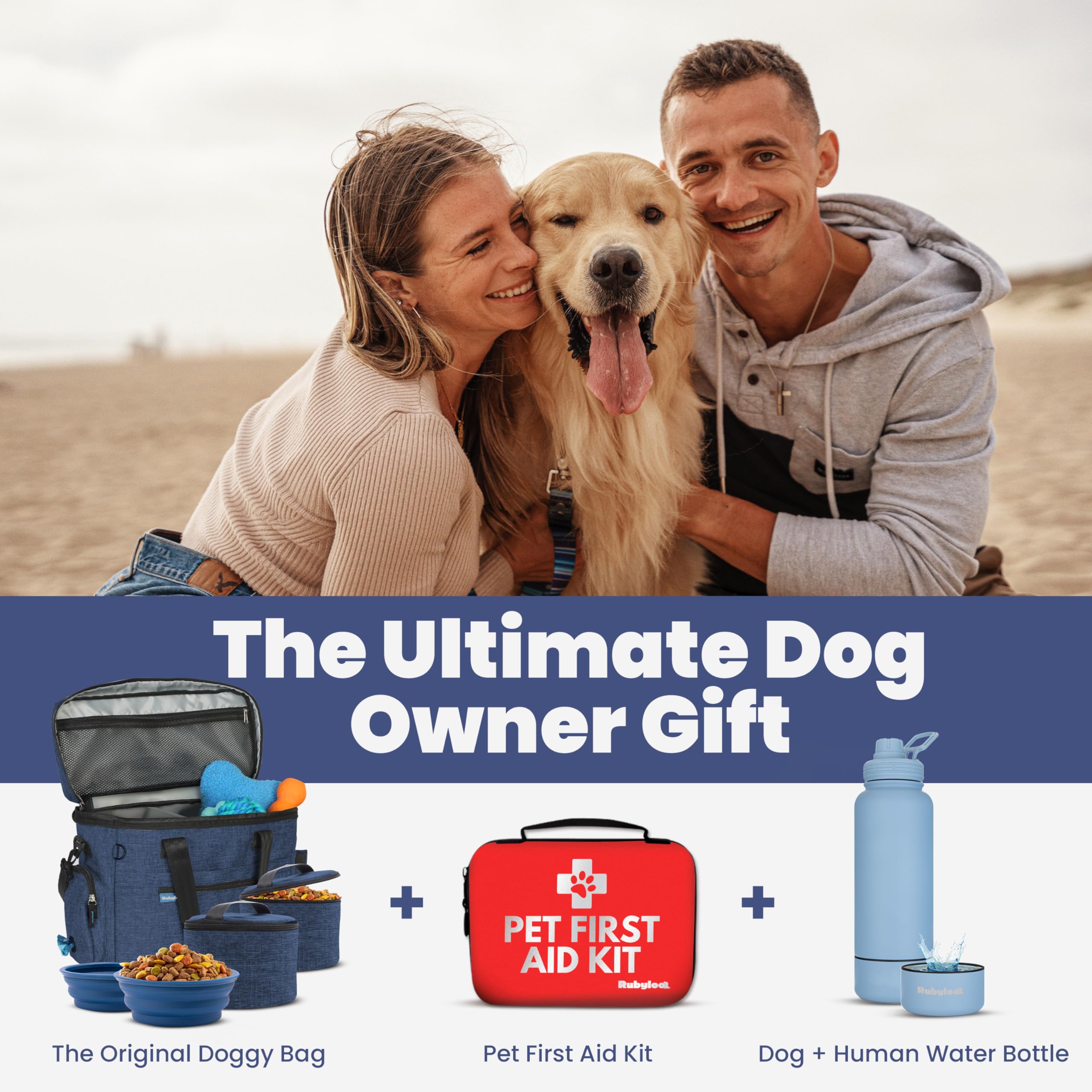 Rubyloo Original Doggy Bag makes a thoughtful gift for dog moms and dads.