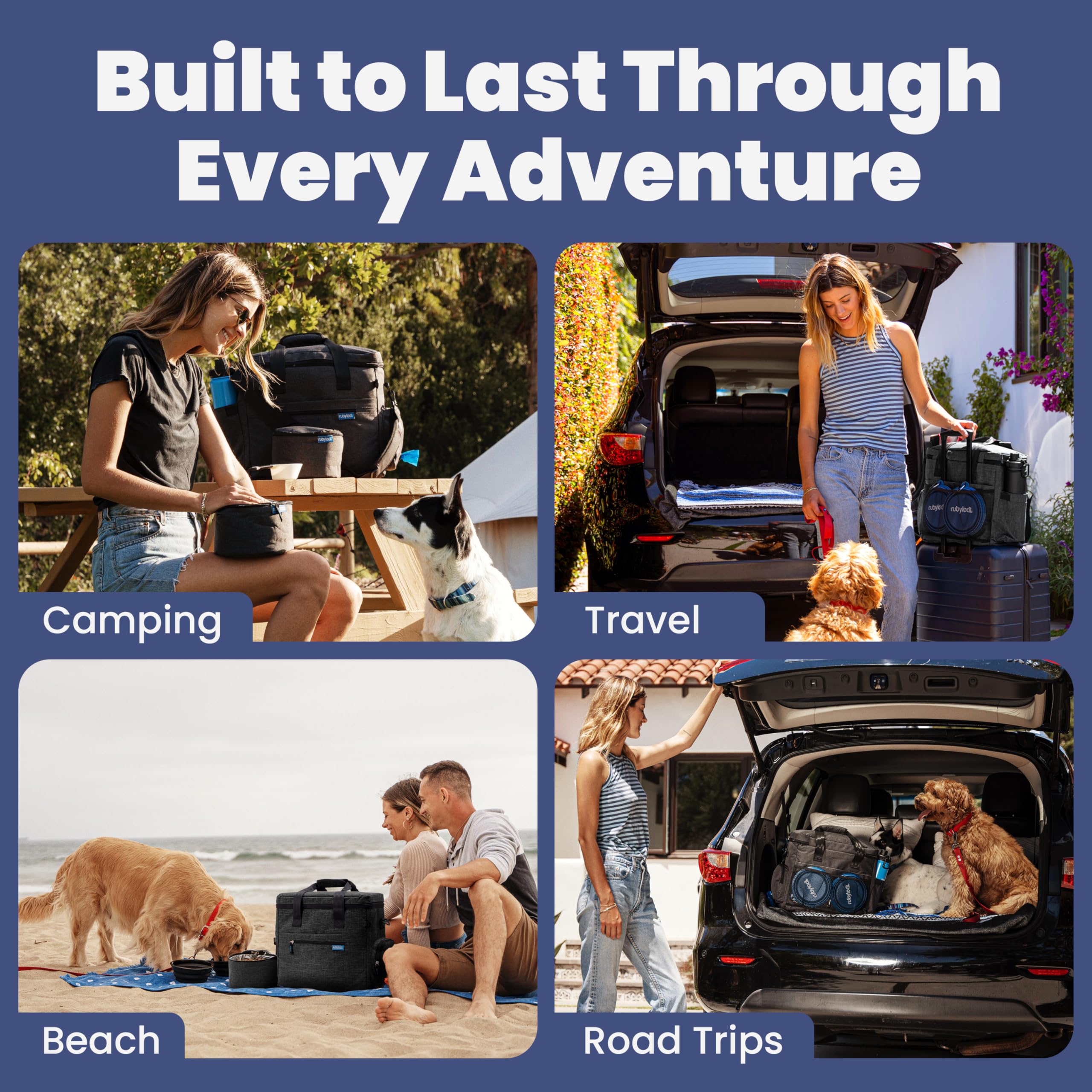 Rubyloo Doggy Bag TSA-ready fit fits under airplane seats.