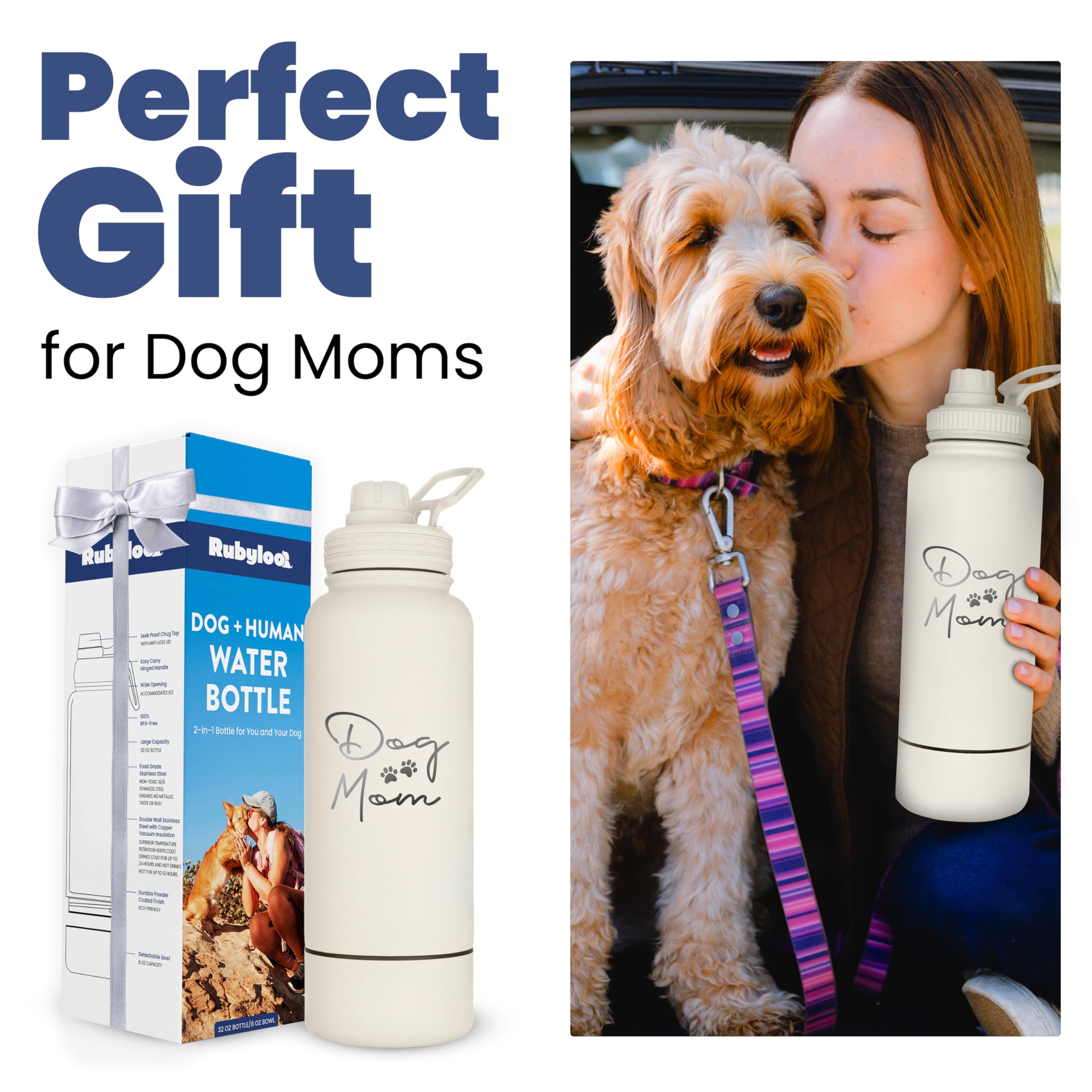 Rubyloo gift-ready packaging makes a thoughtful dog mom present