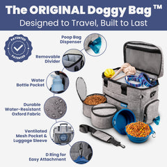Rubyloo doggy-bag-poop-bag-dispenser demonstrates quick-access waste pickup during walks