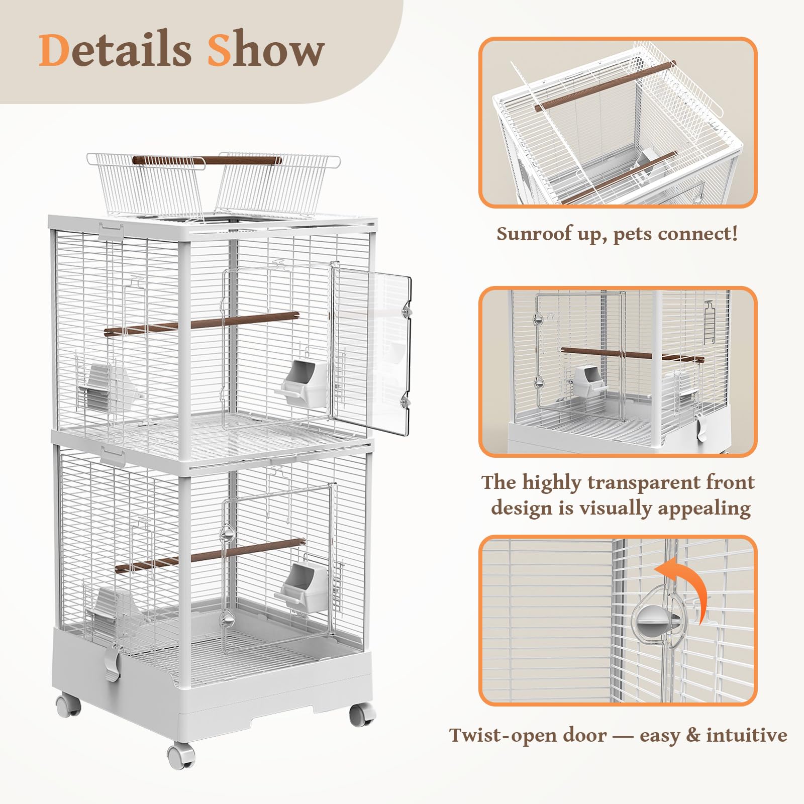 Ruexue slide-out tray enables centralized cleaning and rapid maintenance.