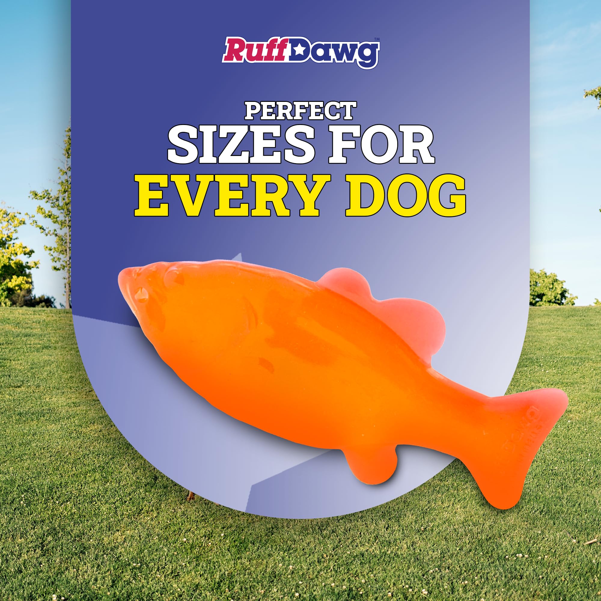 Ruff Dawg Flying Fish favorece ejercicio al aire libre y juegos de fetch.
