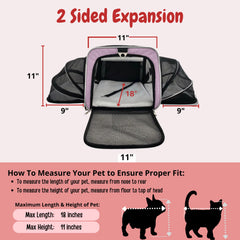 RUFF LIFE 101 breathable mesh front and back promote airflow and pet comfort
