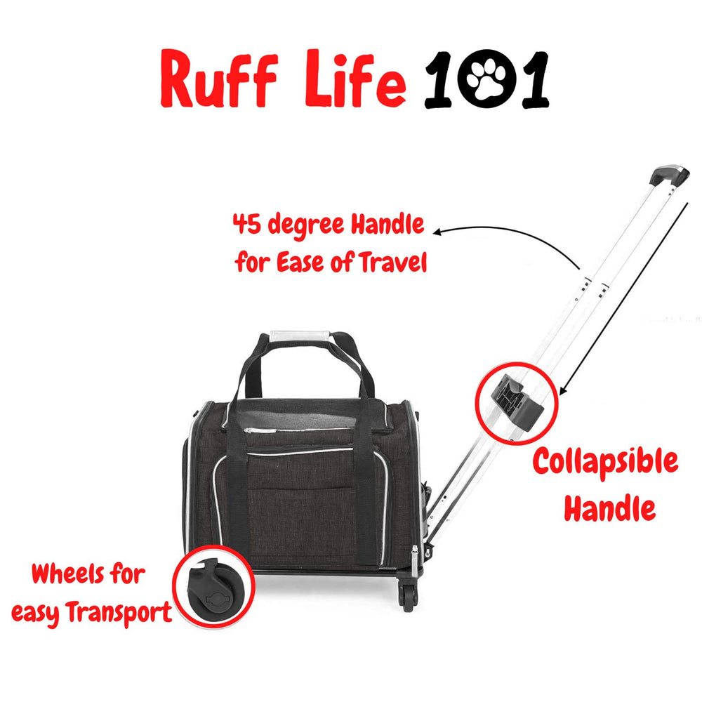 RUFF LIFE 101 mesh lining and ventilation for pet comfort