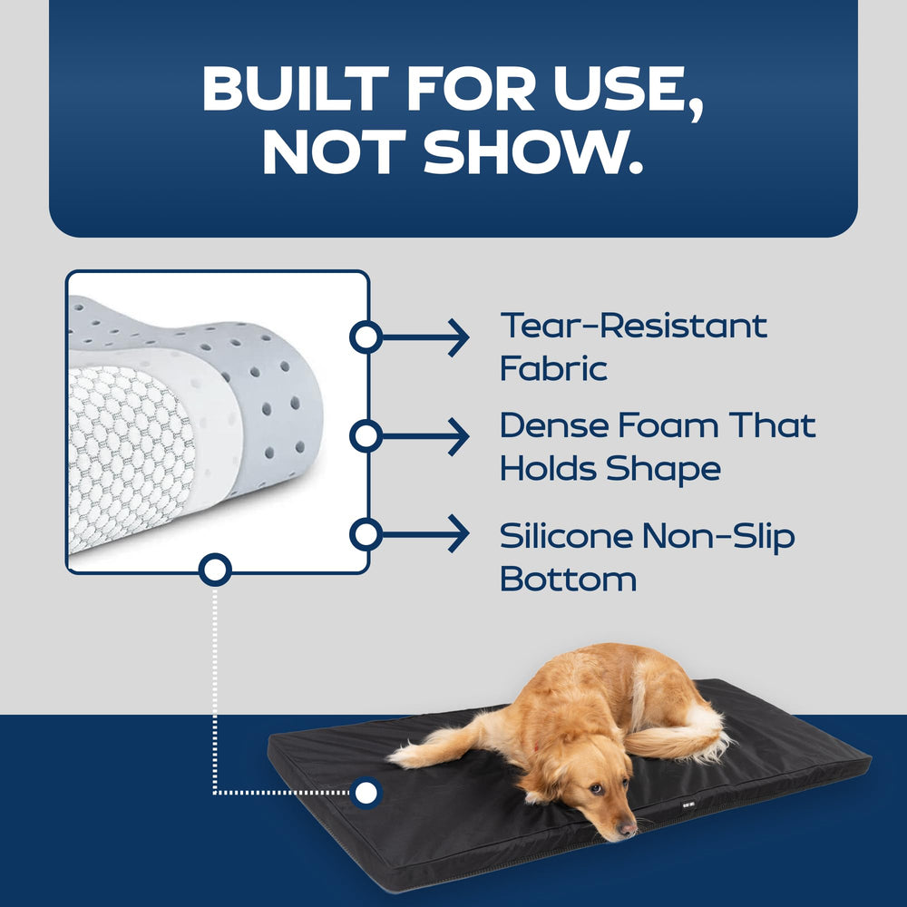 Ruff Liners 2in-rebound-foam image demonstrates cushioned support for joints.
