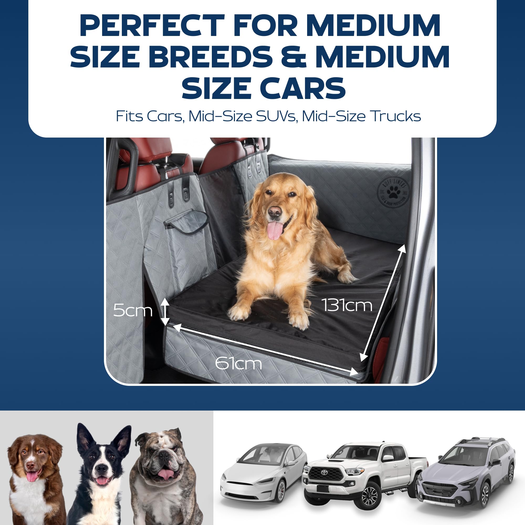 Ruff Liners waterproof-cover image highlights spill resistance on trips.