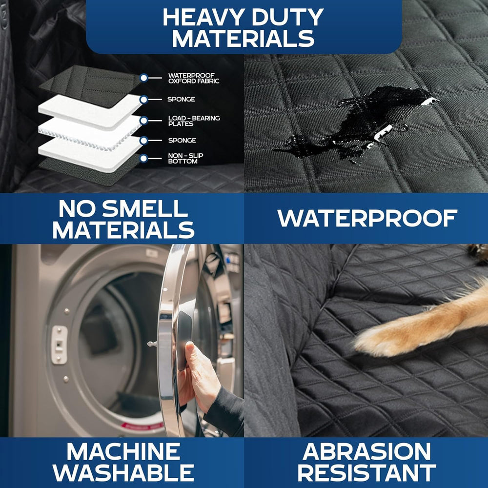 Ruff Liners door-panel-protection back-seat extender shields door panels from scratches.