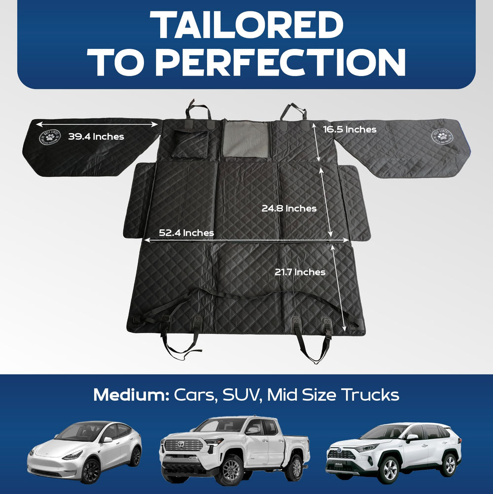 Ruff Liners easy-install-anchors back-seat extender features quick, secure setup.