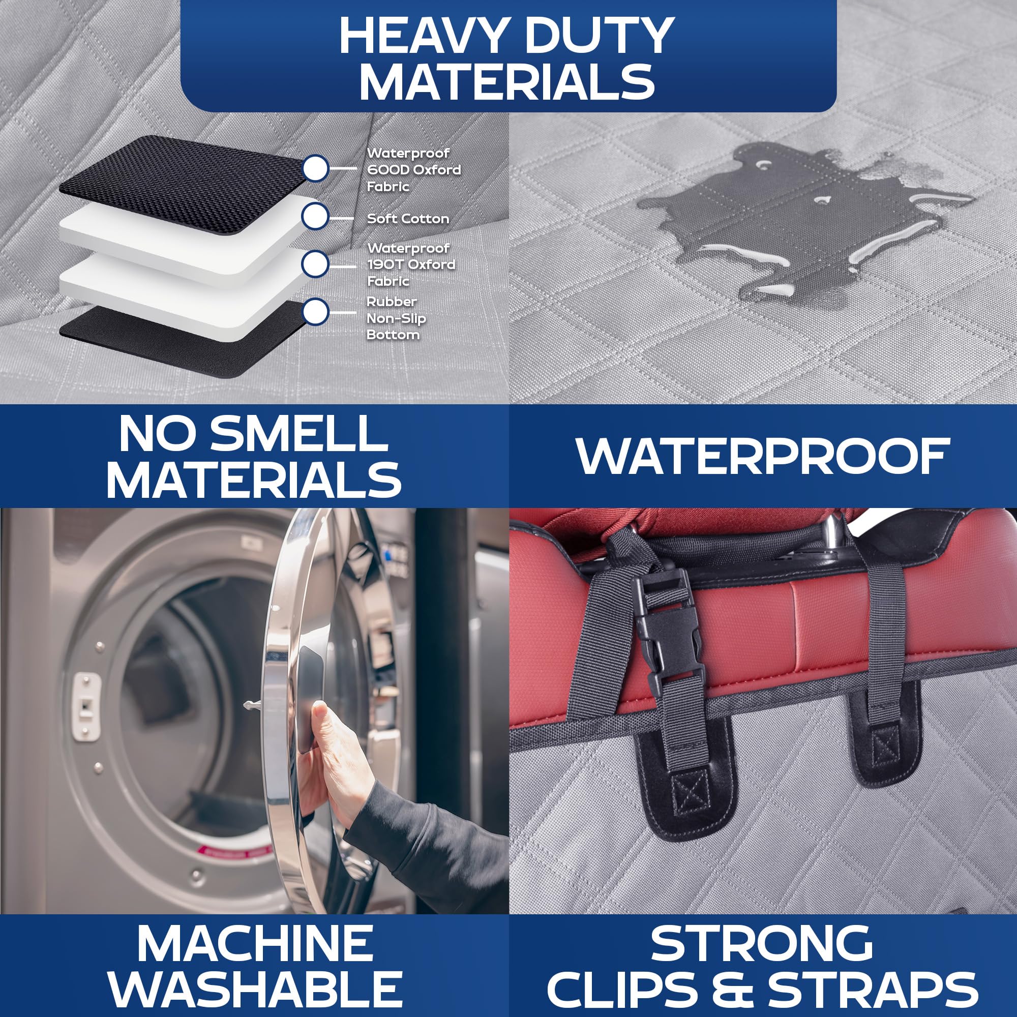 Ruff Liners XL fits full-size crew cabs with fold-up seats as shown.