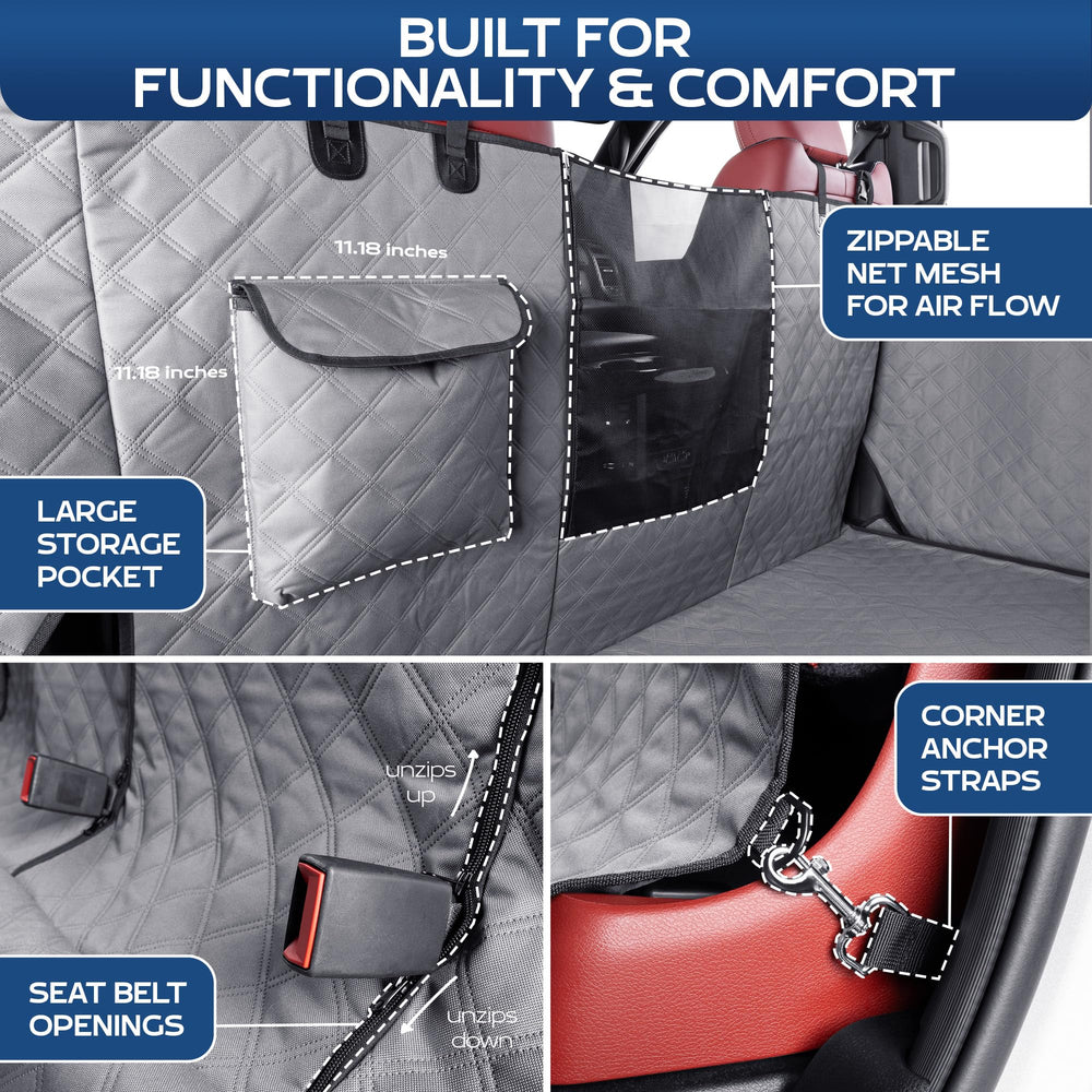Ruff Liners XL is machine washable for quick cleanup after adventures.