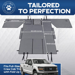 Ruff Liners XL uses waterproof material to repel spills and dirt.