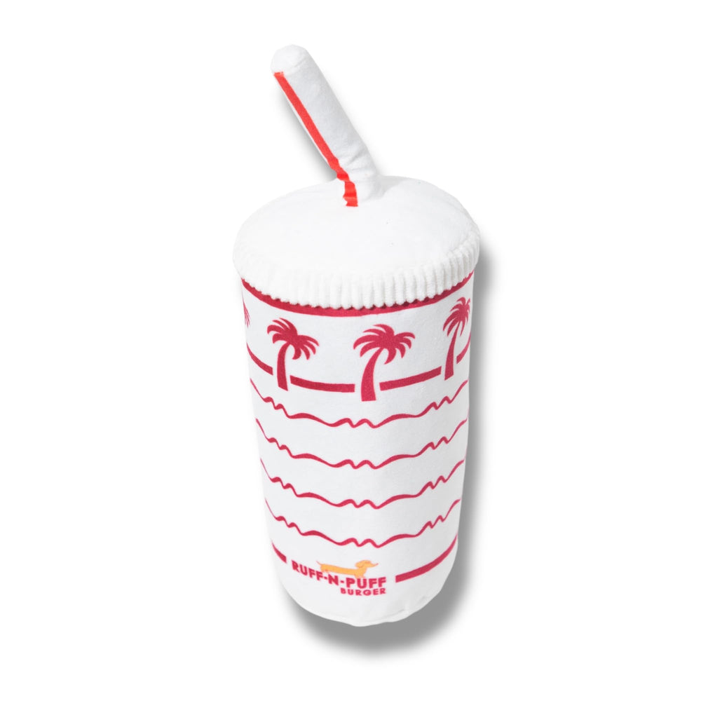 RUFF PUFF Palm Cup Toy reveals crinkle interior for curious solo play.