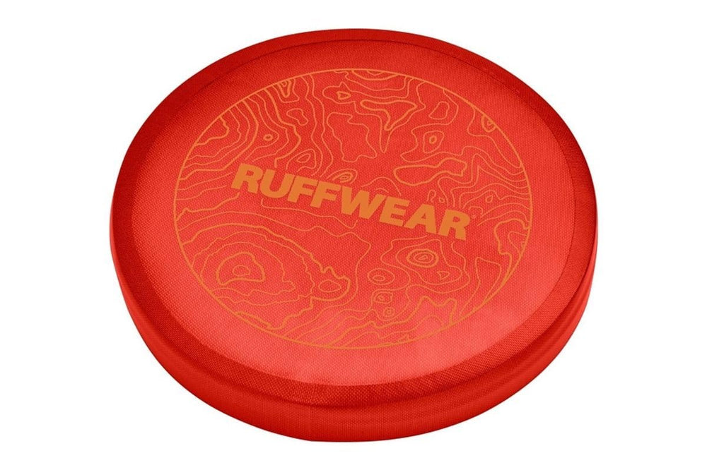 Ruffwear Camp Flyer full-view disc ready for field fetch.