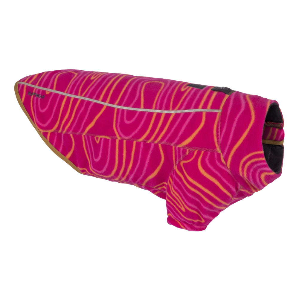 Ruffwear Climate Changer fleece jacket front view offers cozy warmth for dogs