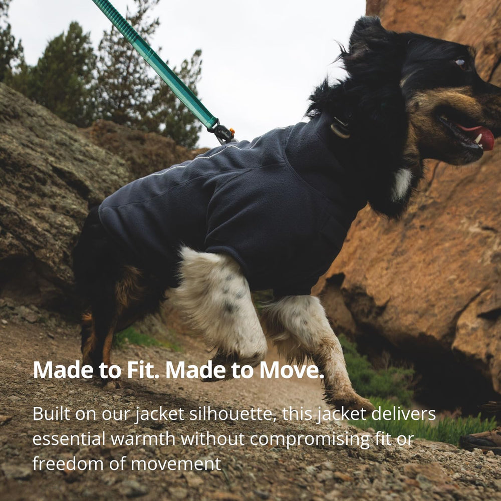 Ruffwear Climate Changer jacket full-zip enables easy on/off