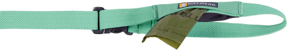Ruffwear Flagline stash pocket keeps pickup bags handy without bulk