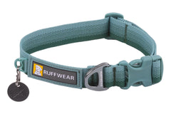 Ruffwear Front Range collar Tubelok webbing shows durable colorfast wear for daily use