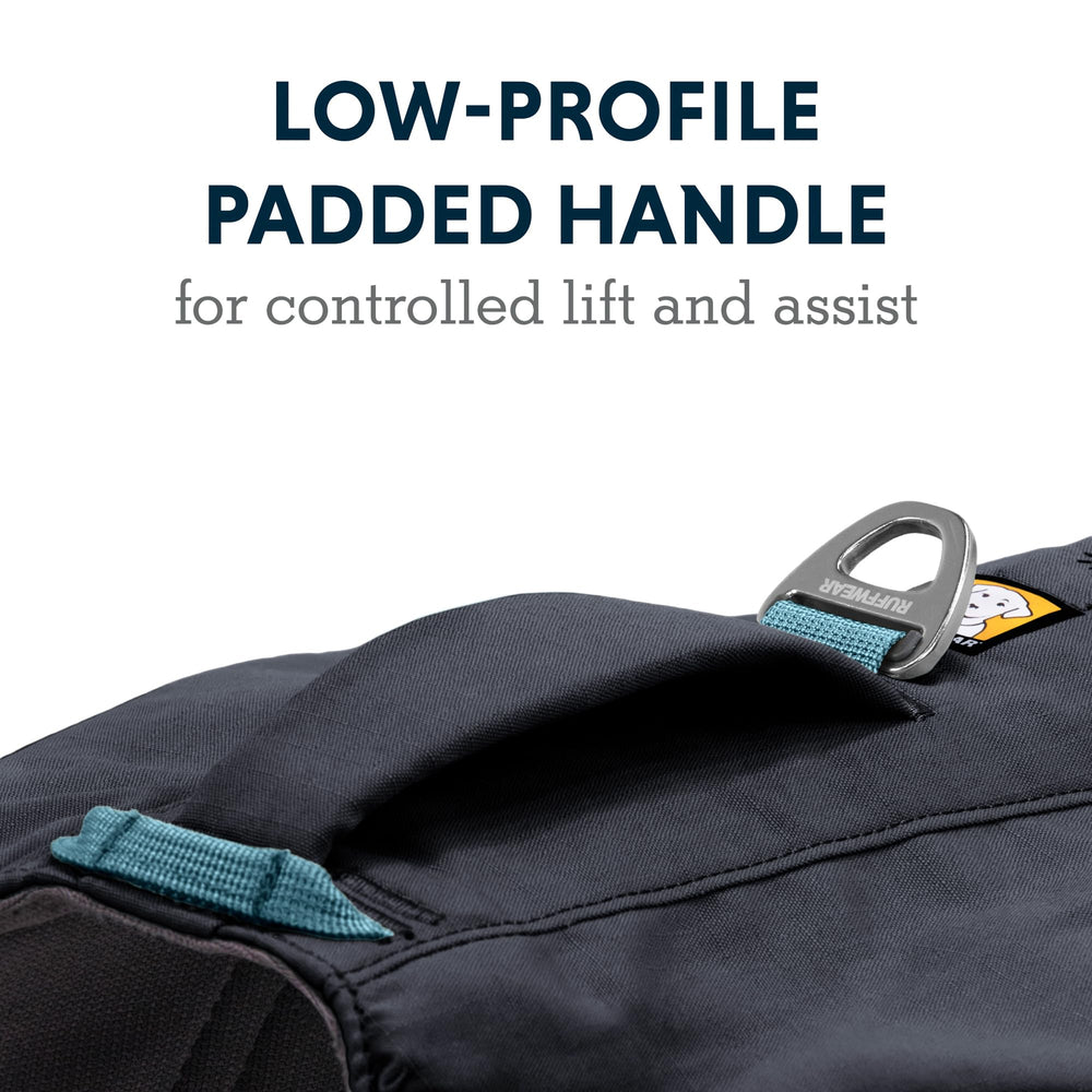 Ruffwear Front Range Day Pack's reflective trim and Beacon loop boost visibility.
