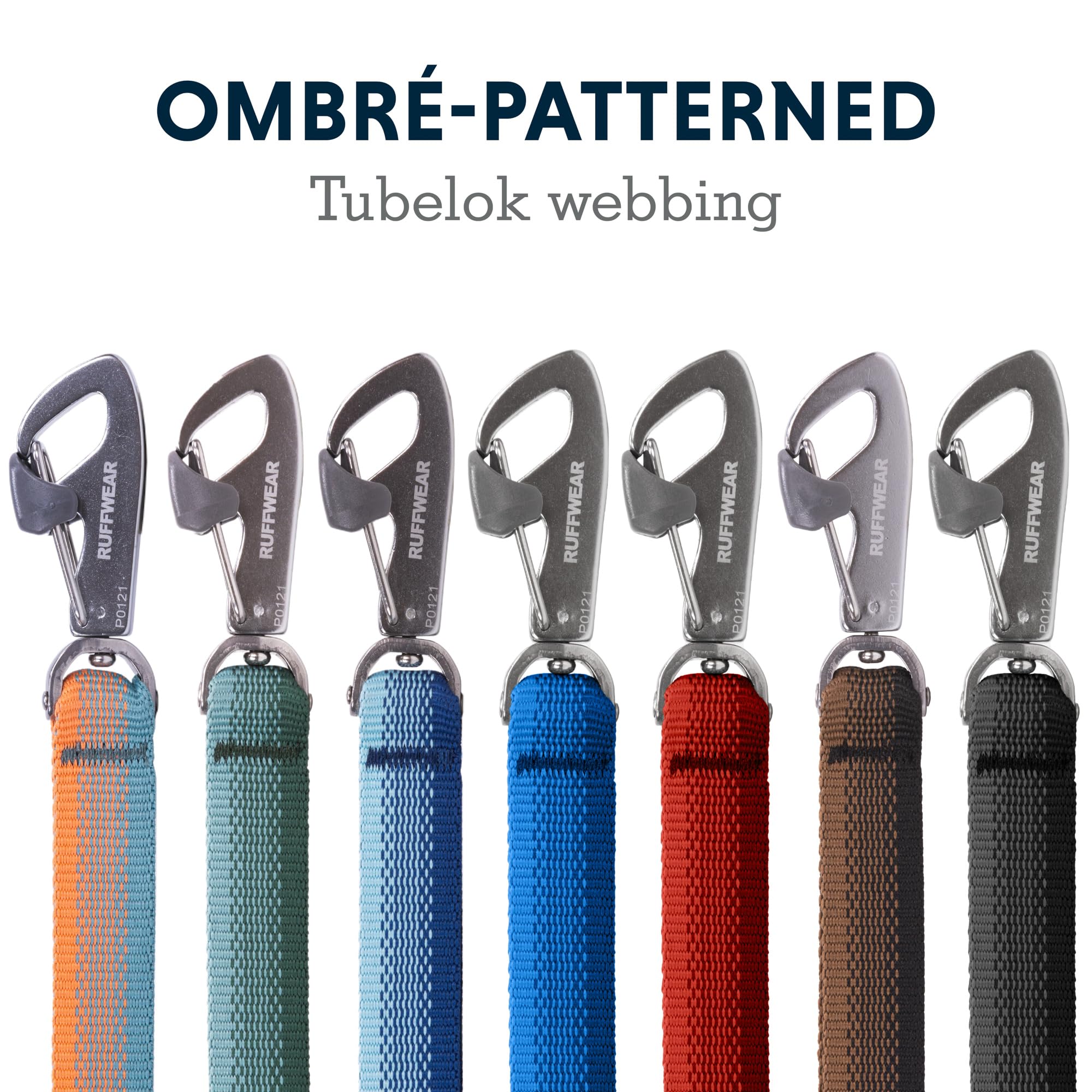 Ruffwear Front Range leash-locking-crux-clip shows a robust, one-handed attachment for ease.