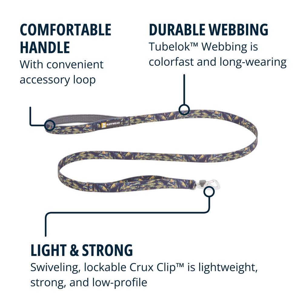 Ruffwear Front Range Leash features a traffic handle for fast restraint when needed.