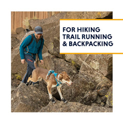Ruffwear Grip Trex dog shoes protect paws from snow and moisture with weatherproof ripstop upper.