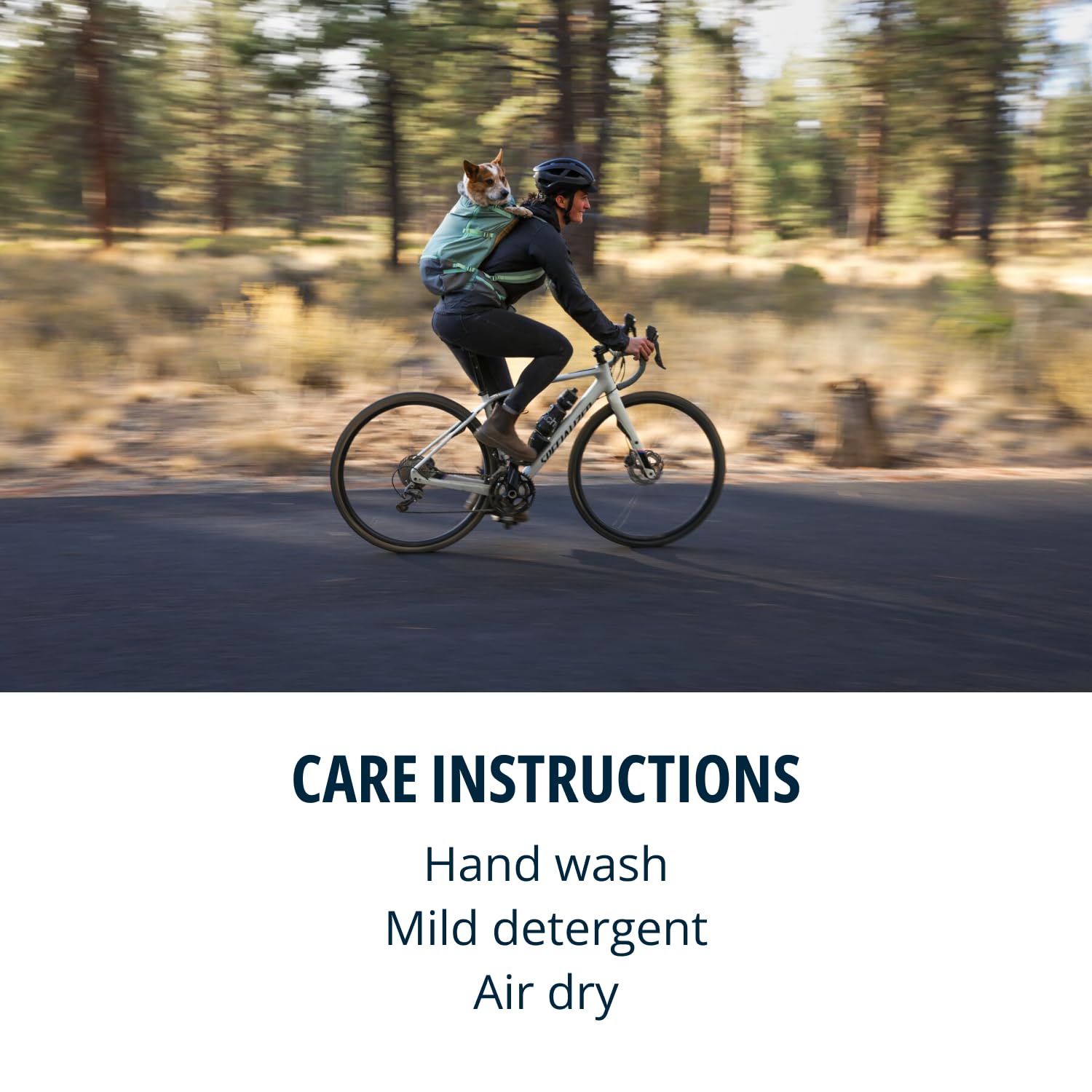 Ruffwear Hitch Hiker small dog carrier designed for compact, balanced everyday adventures