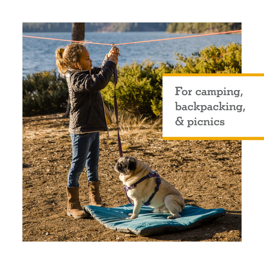 Ruffwear Knot-A-Hitch single-post connection keeps your pup secure.