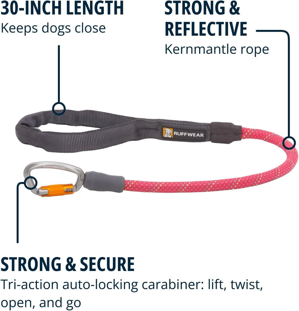 Tubular handle provides a comfortable grip during extended outings.